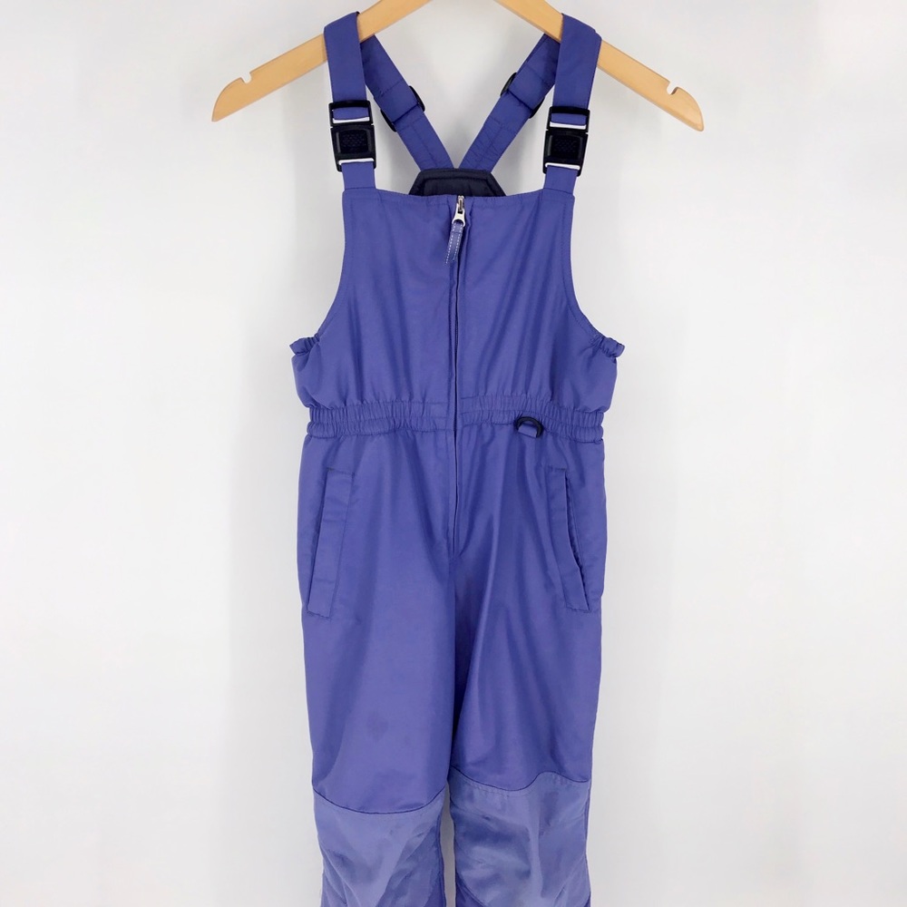 Lands’ End Iron Knee Purple Snow Pants With Bob